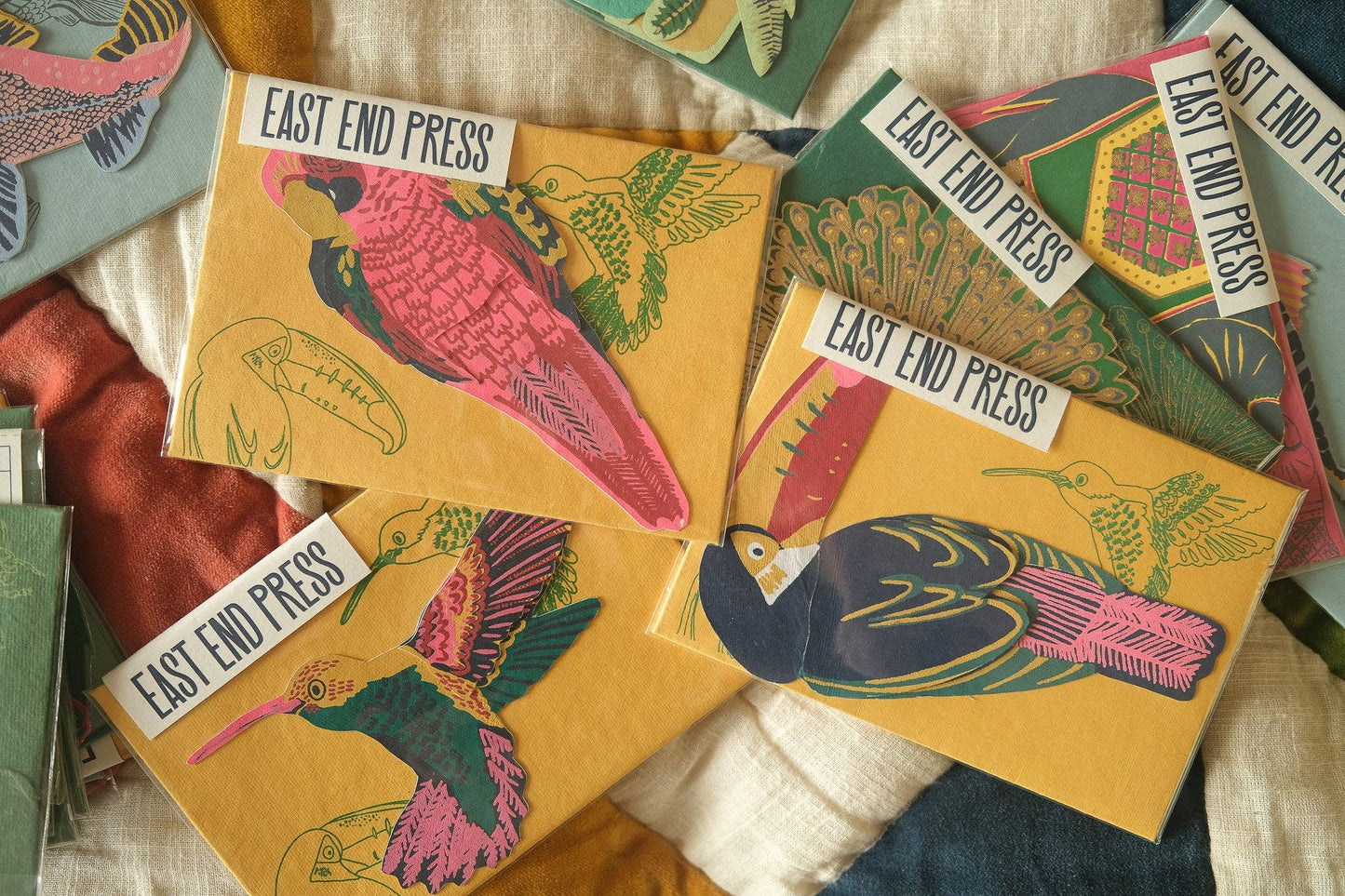 Toucan Greeting Card - by East End Press