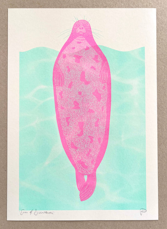 Seal of Disapproval - A3 Size Print - by Strangford