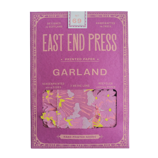 Spring Garden Sewn Garland - by East End Press