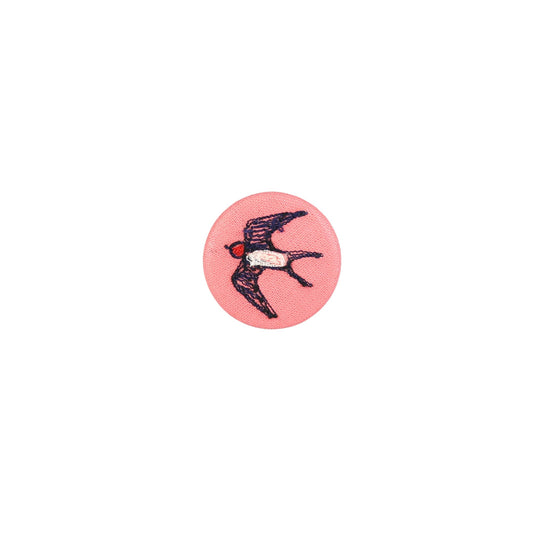 Pretty Swallow Brooch - by Poppy Treffry