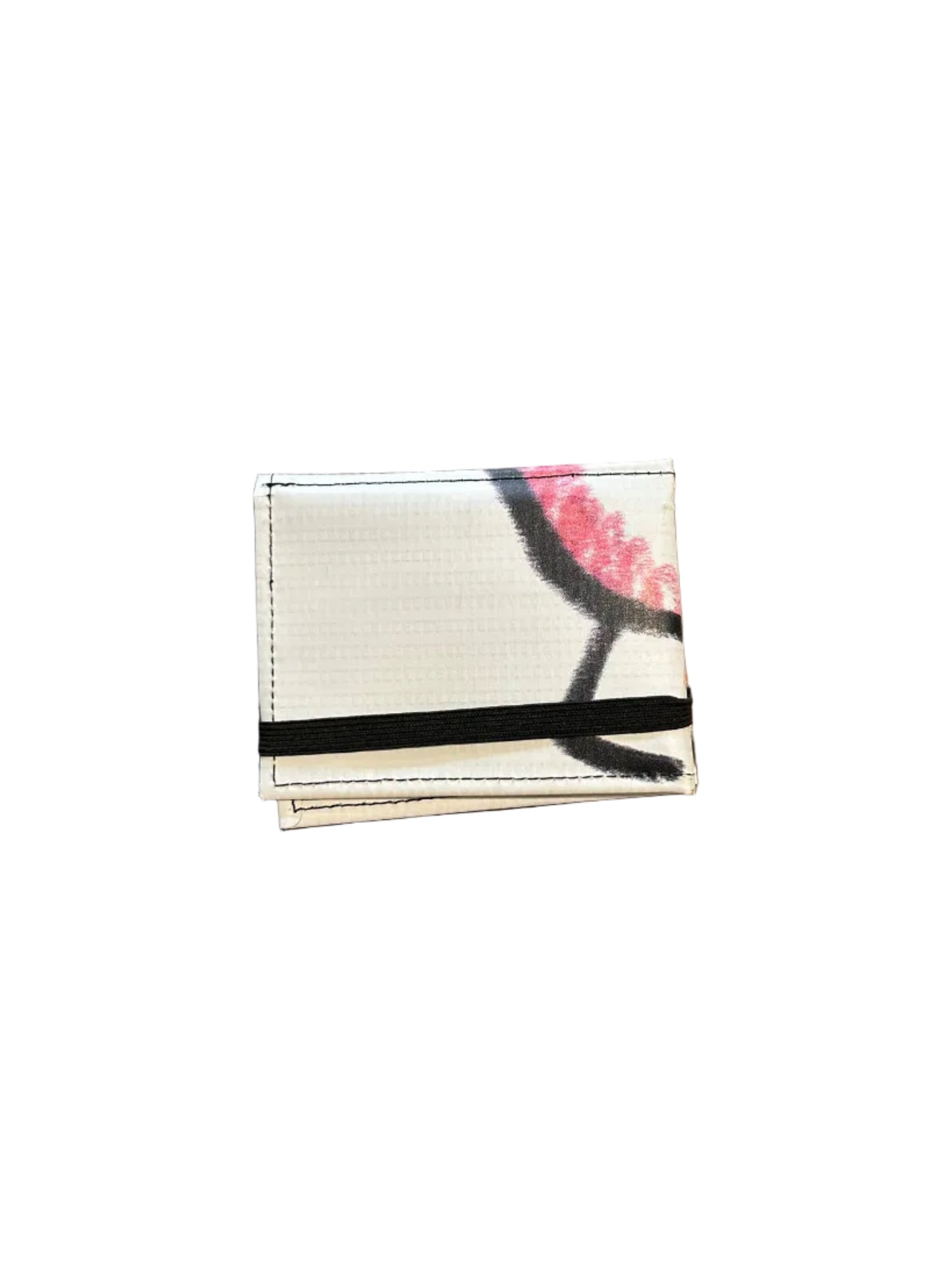 Lompakko Bann Upcycled Wallet White/Black - by NUKAK