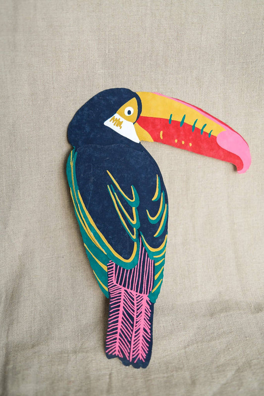 Toucan Greeting Card - by East End Press