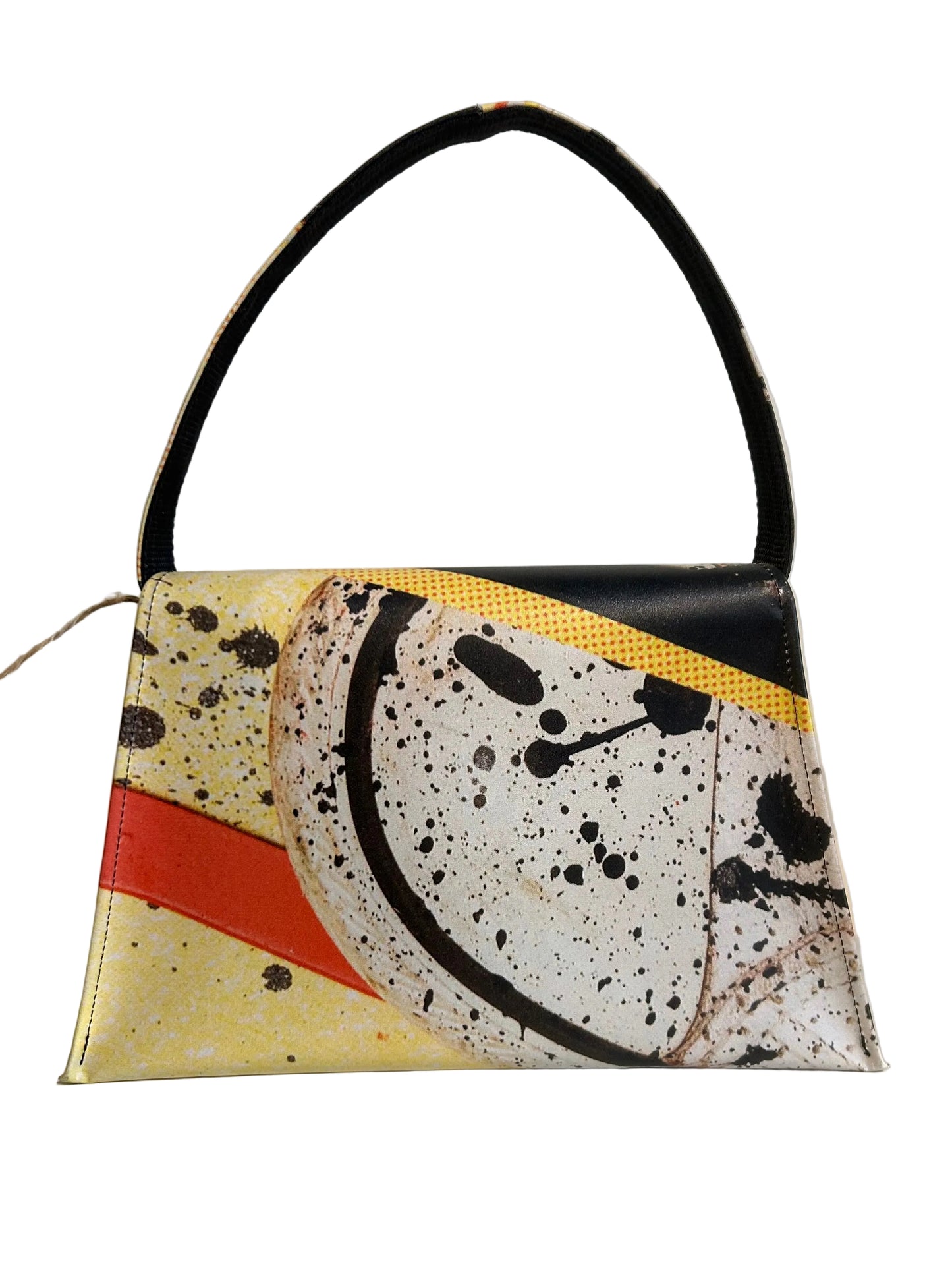 Kelly Upcycled Hand Bag Yellow - by NUKAK