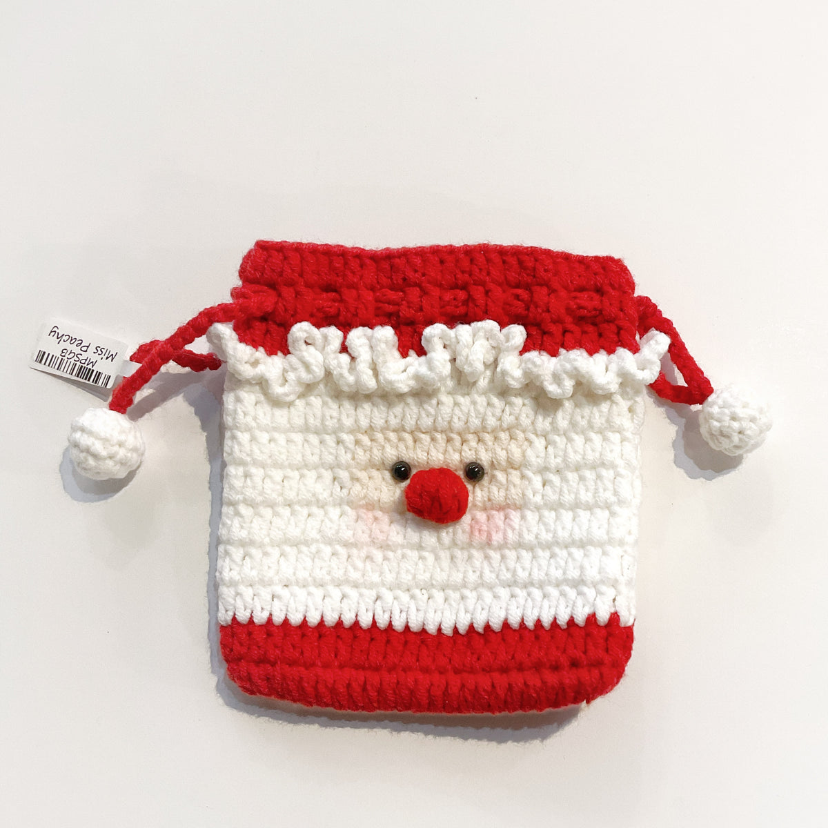 Santa Crochet Bag by Miss Peachy
