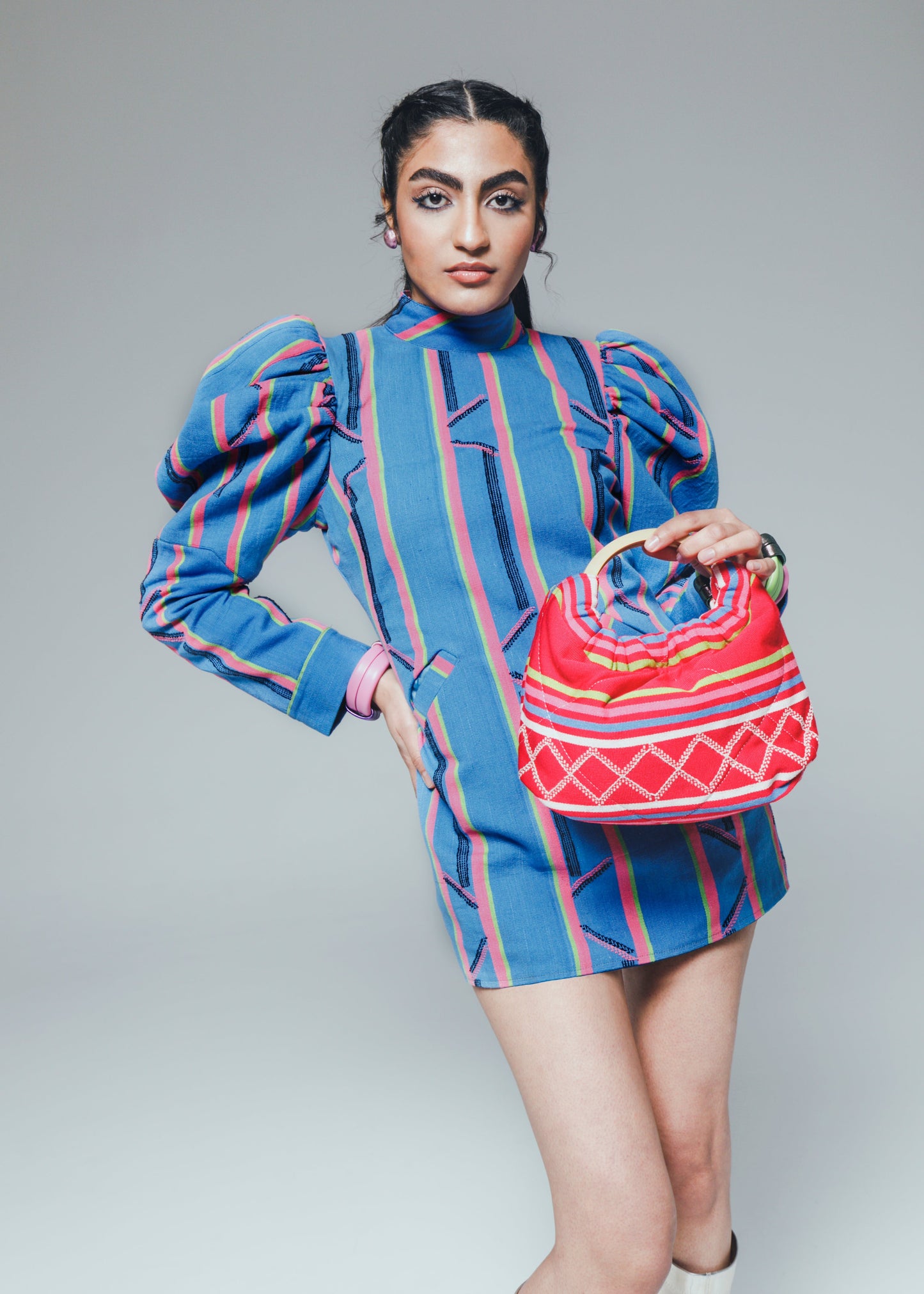 RIHANNA DRESS (OPEN BACK MINI DRESS IN KENTELIG)