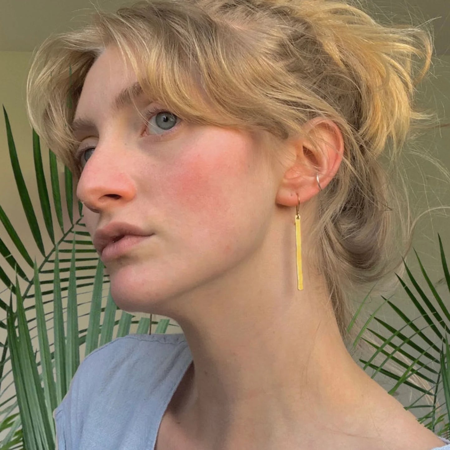 Delicate Line Earrings - by Stuff Made From Things