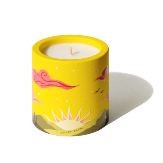 Sunrise - Natural Essential Oil Candle, 40 hrs by Yaya Candles