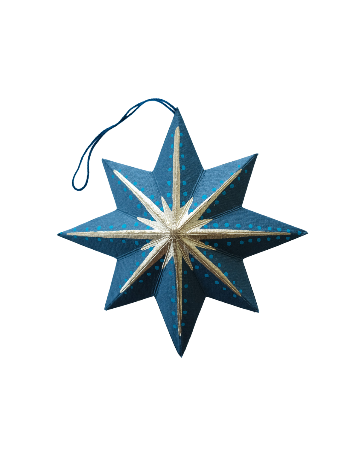 East End Press - UK/EU: Twinkling Star Screen-Printed Board Decoration