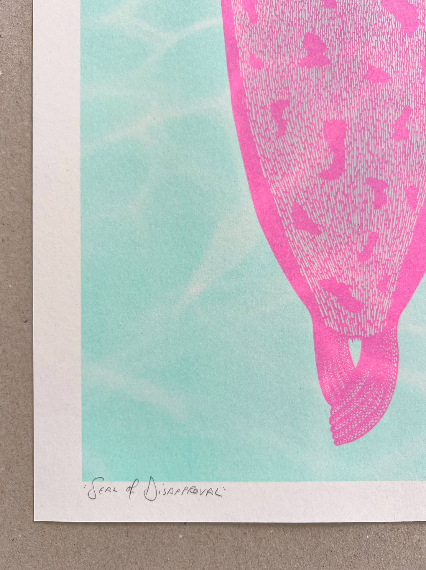 Seal of Disapproval - A3 Size Print - by Strangford