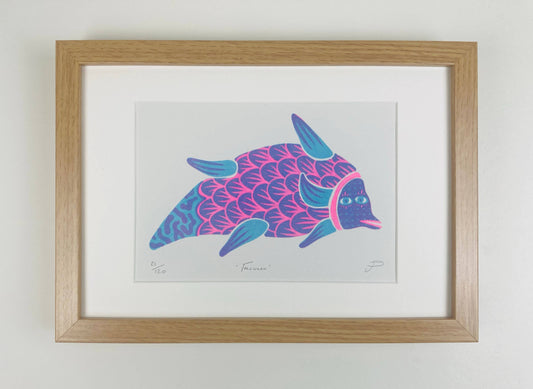 'Tallulah' - A5 Print - by Strangford