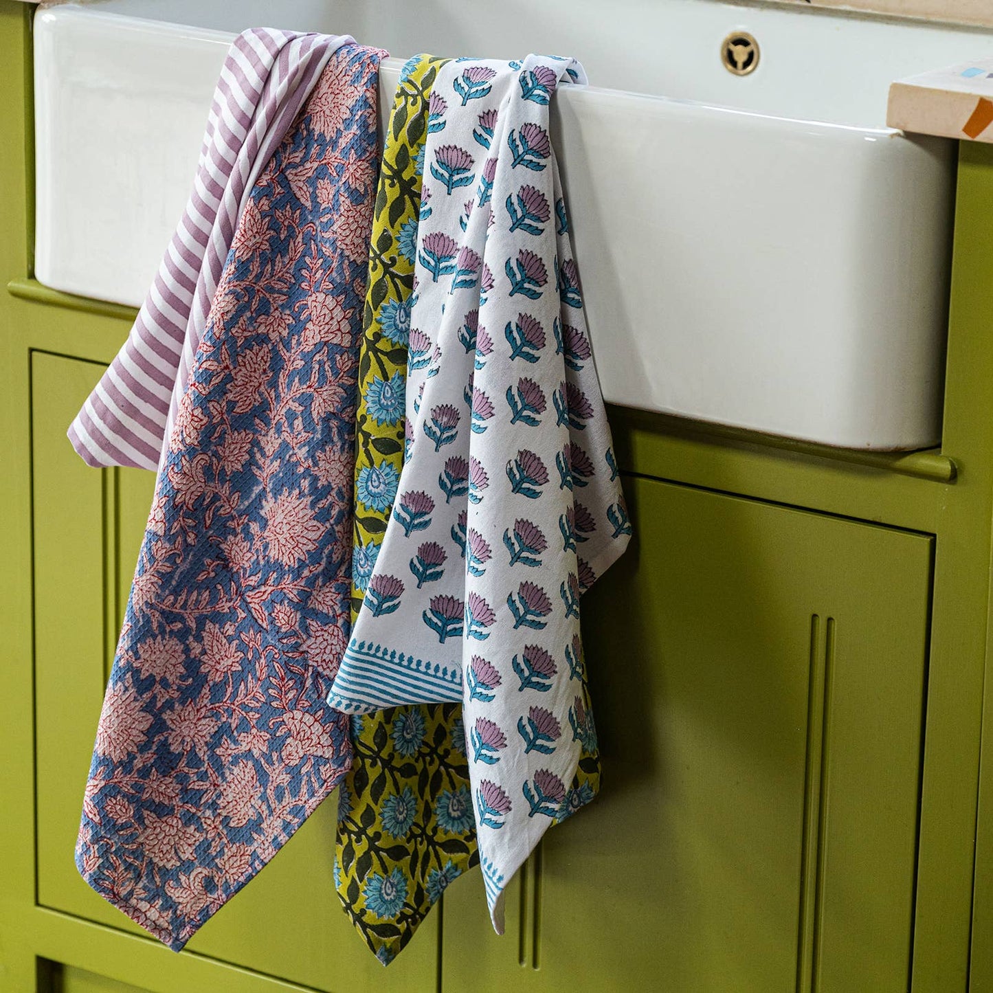 Constance & Denny - NEW BOTANICA SKY tea towel
