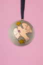 Daisy Snow - The Dove Grey Bauble