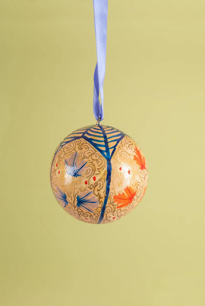 Daisy Snow - Rose Gold Kashmiri Bauble