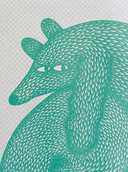 Sausage Roll - Print - by Strangford