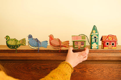 Scottish Bothy Screen-Printed Board Decoration - by East End Press