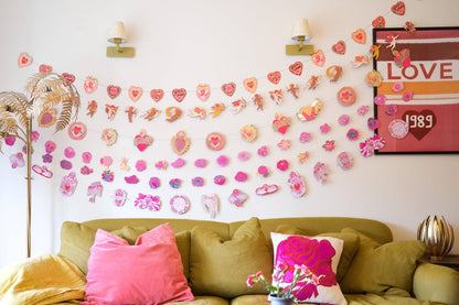 Spring Garden Sewn Garland - by East End Press