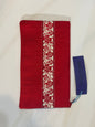 Kaku Pouch by Eclectera- red floral