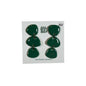 Green Ceramic Statement Drop Earrings by Lili Toth