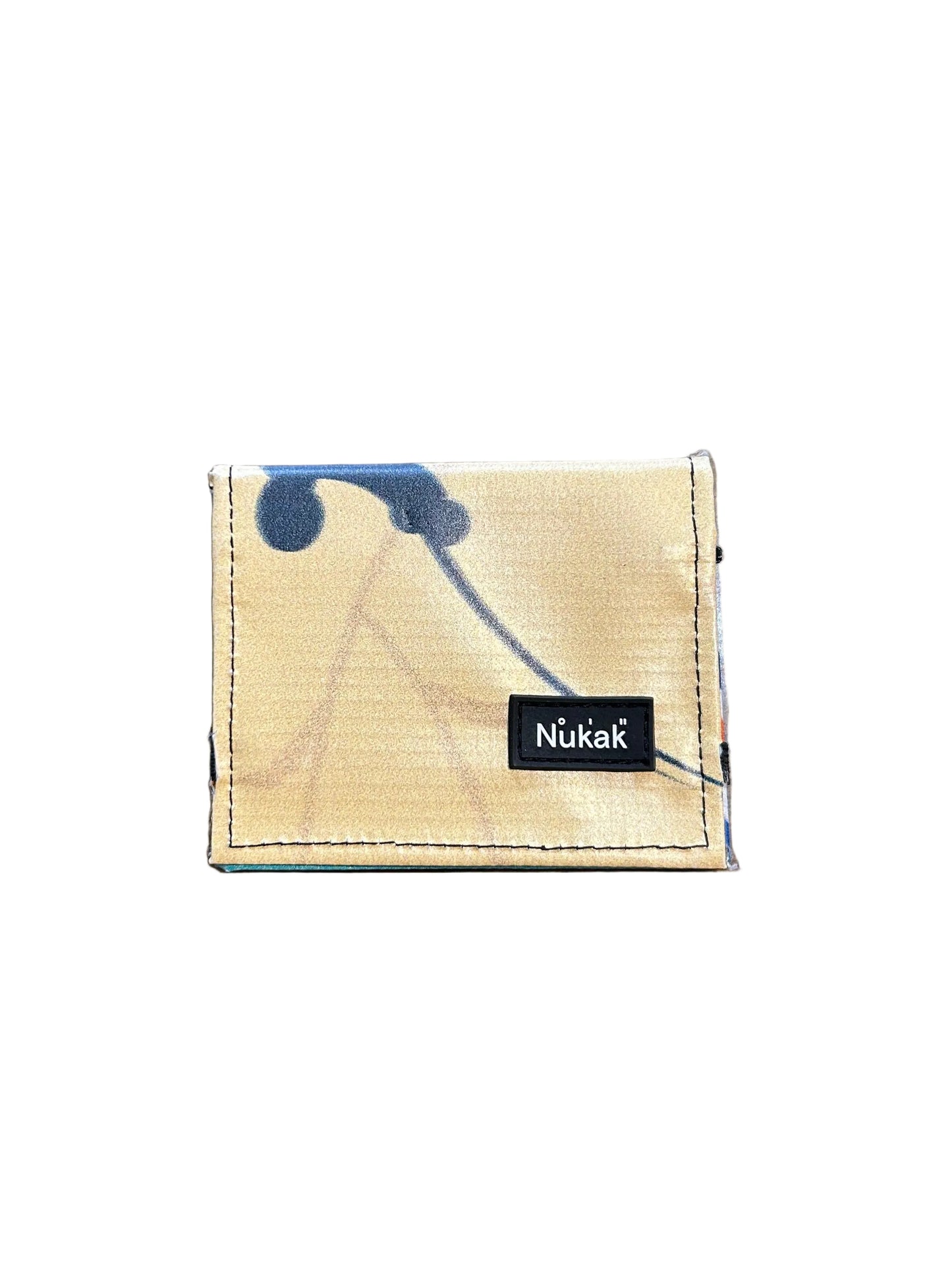 Lompakko Bann Upcycled Wallet Yellow/Blue- by NUKAK