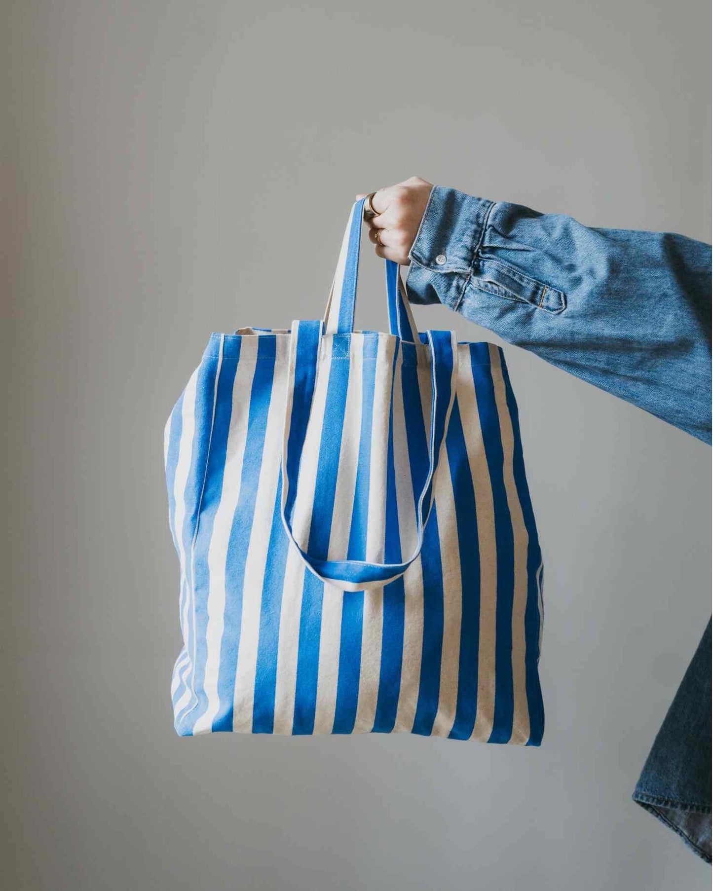 Organic Cotton Tote - Stripes - by OMOM