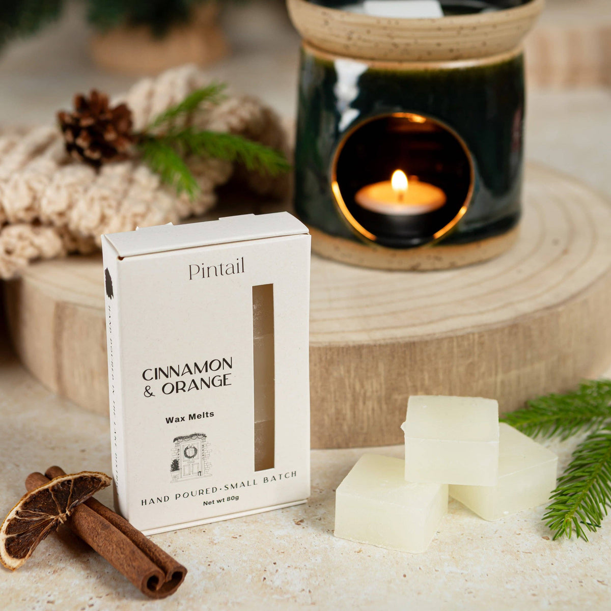 Pintail Candles | Avalon Home - Cinnamon & Orange Wax Melts