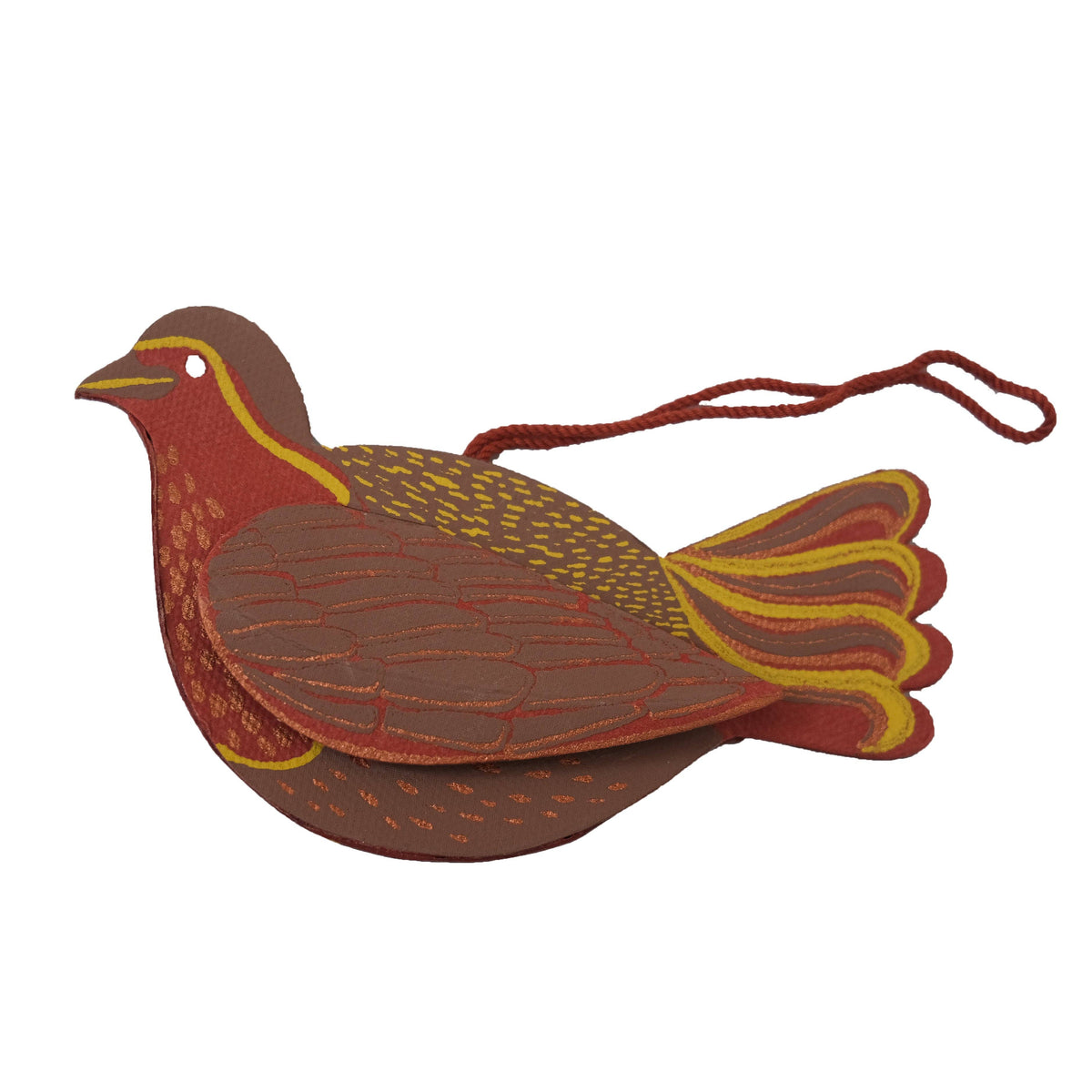 East End Press - UK/EU: Robin Screen-Printed Board Decoration
