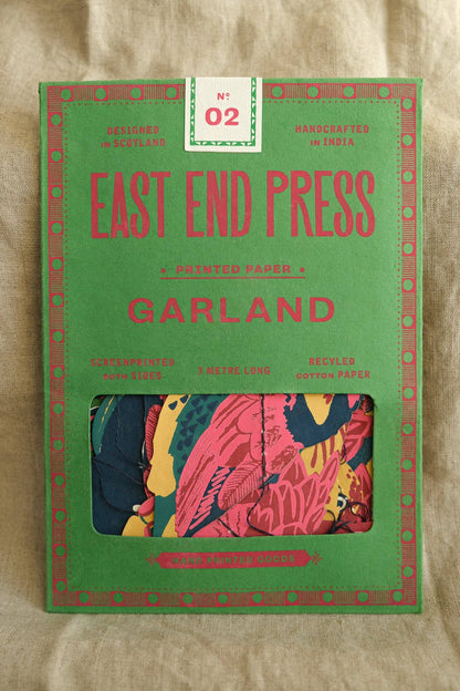 Tropical Birds Sewn Garland - by East End Press