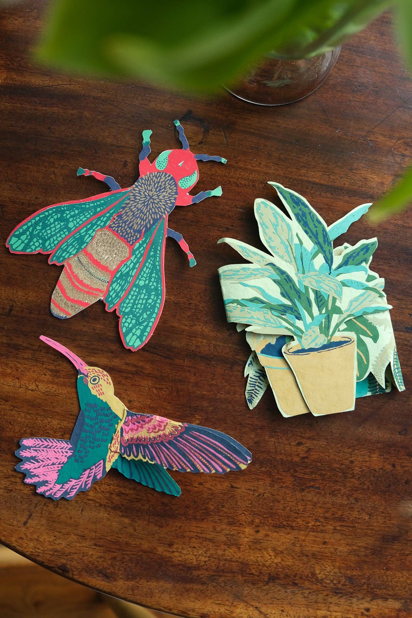 Wasp Greeting Card - by East End Press