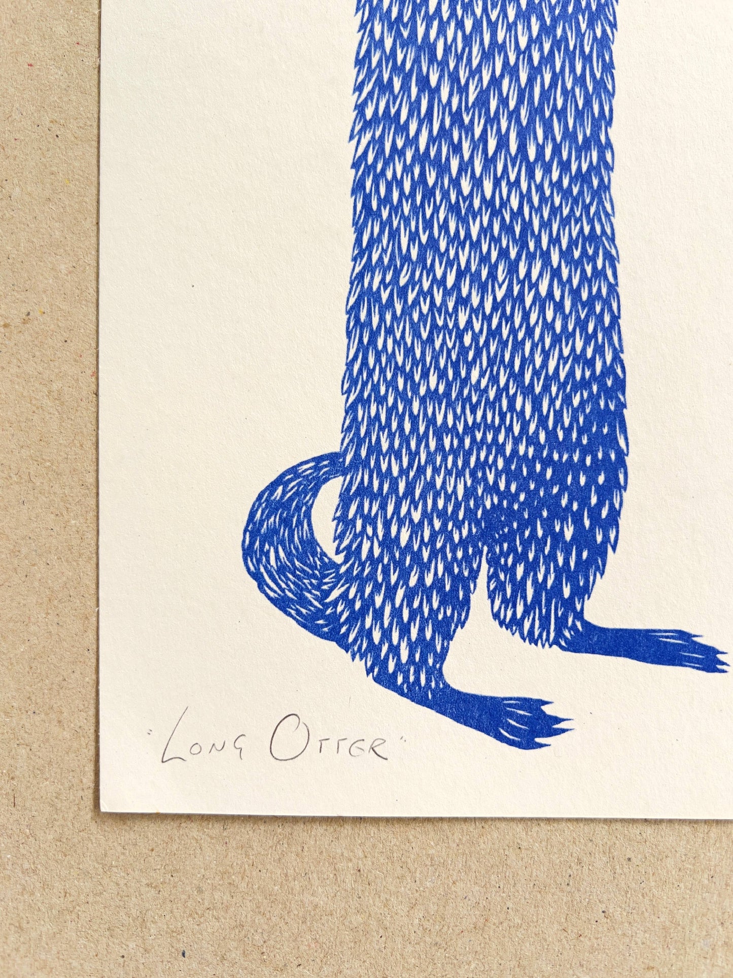 Long Otter - Print - by Strangford