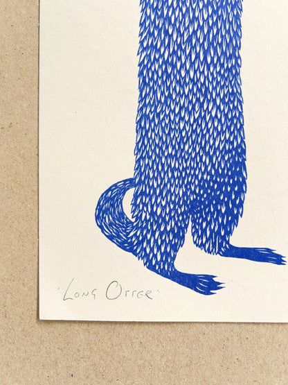 Long Otter - Print - by Strangford