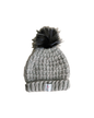 Fairy Beanie Chunky Merino Pompom - Grey by Szubi Crafts