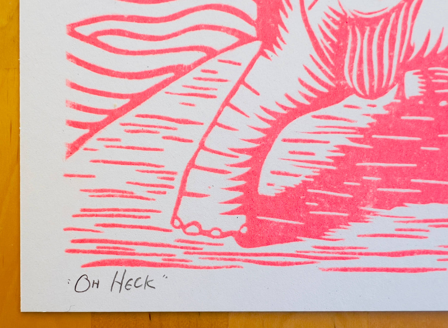 Oh Heck - Print - by Strangford