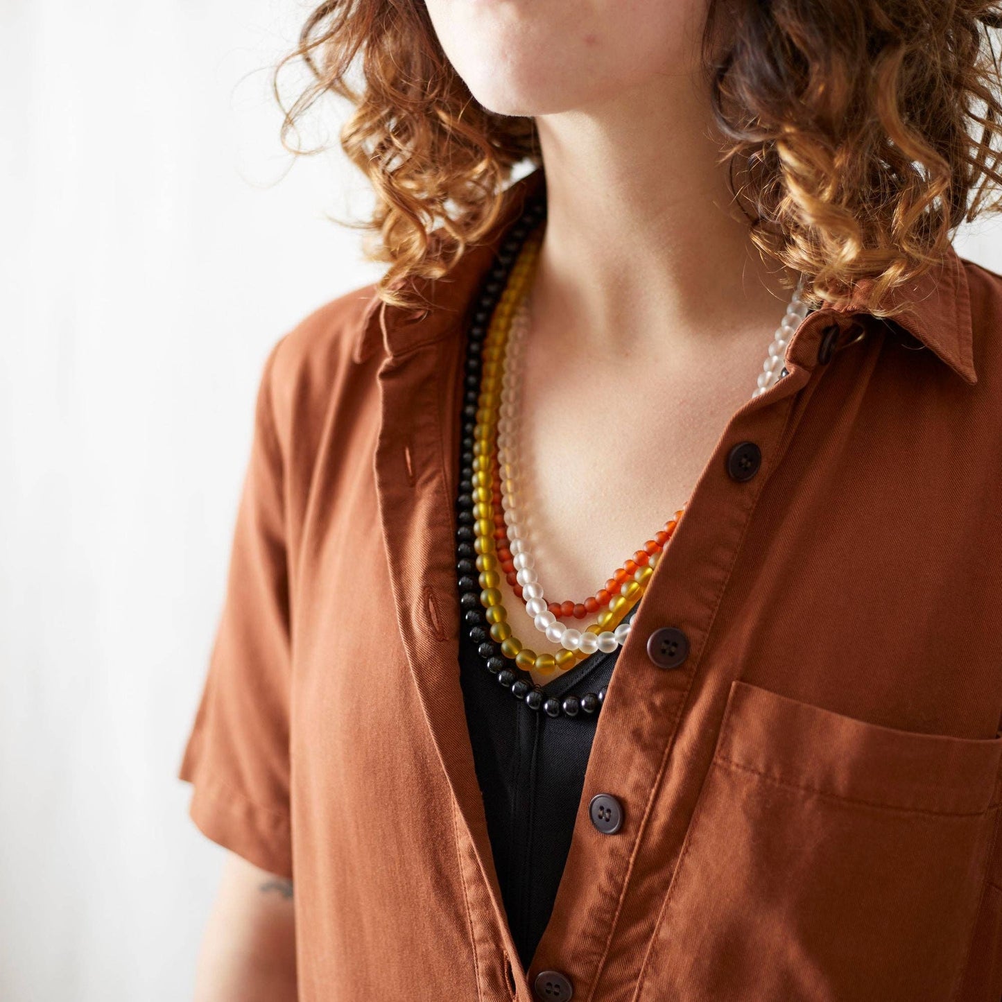 AURA QUE - JANGALI CLASSIC Recycled Glass Bead Jewellery