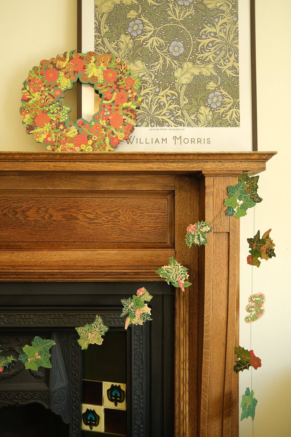 East End Press - UK/EU: Holly and Ivy Sewn Garland