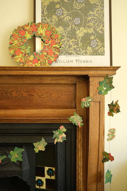 East End Press - UK/EU: Holly and Ivy Sewn Garland