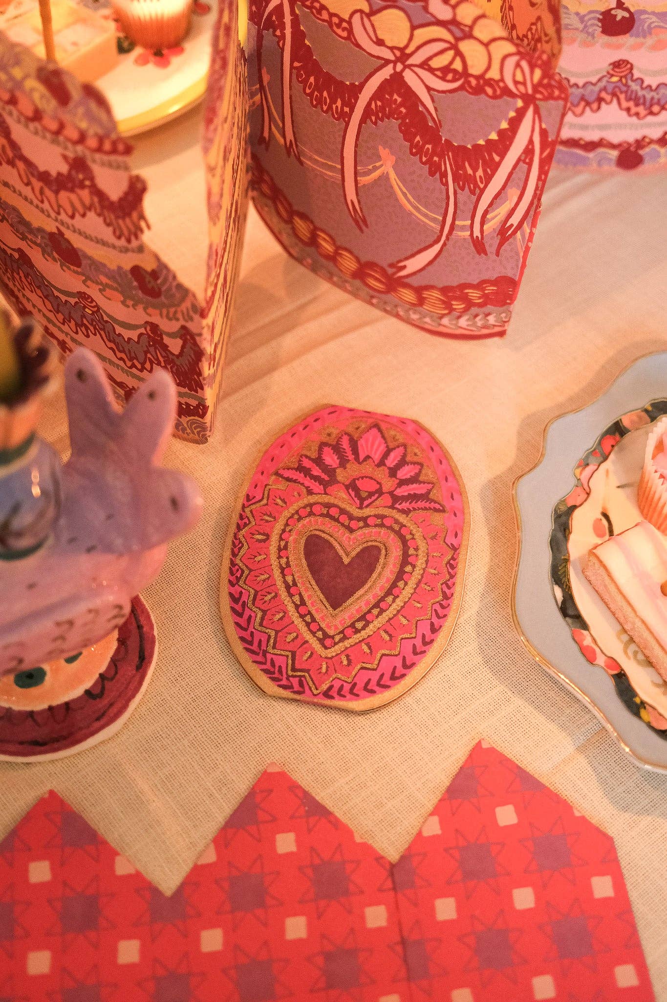 Heart of Feathers Greeting Card - by East End Press