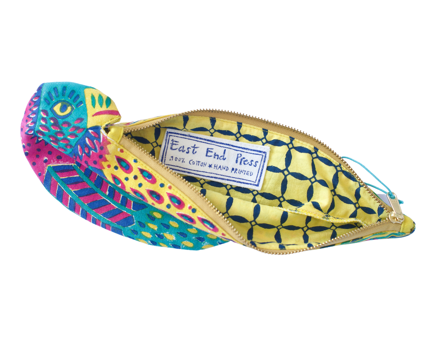 Parrot Fabric Case - by East End Press