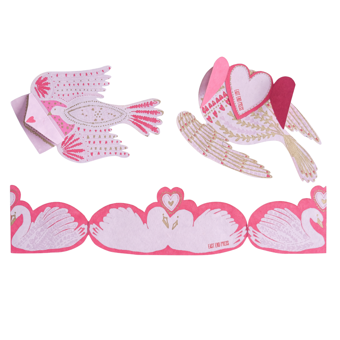 Love Letter Bird Greeting Card - by East End Press