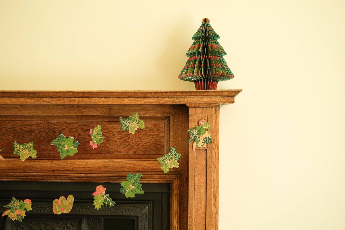 East End Press - UK/EU: Holly and Ivy Sewn Garland