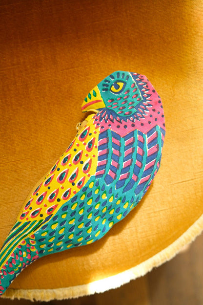 Parrot Fabric Case - by East End Press