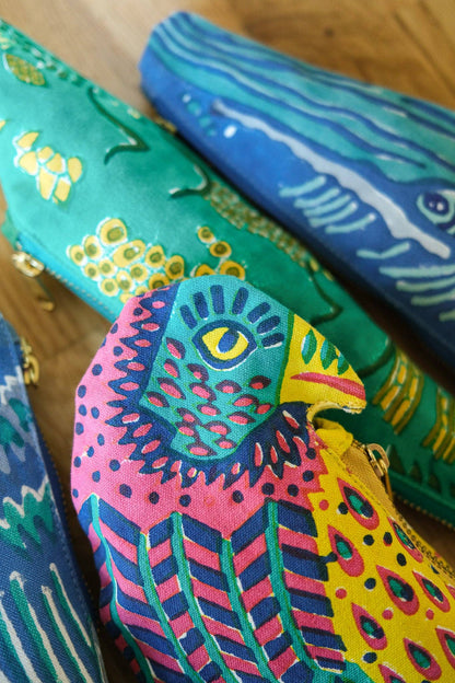 Parrot Fabric Case - by East End Press