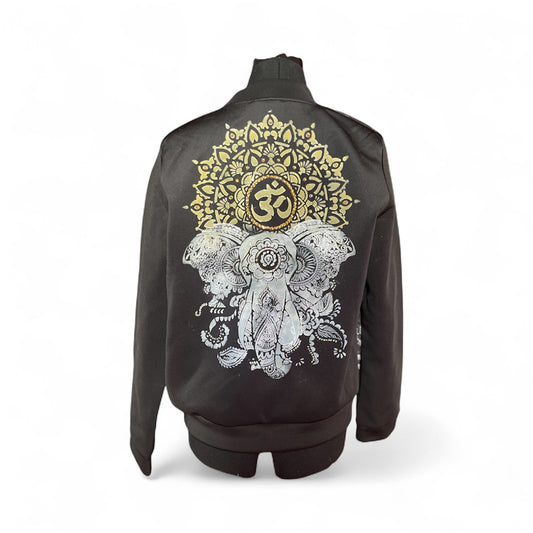 Diane Goldie Ganesh Bomber Jacket (Upcycled)