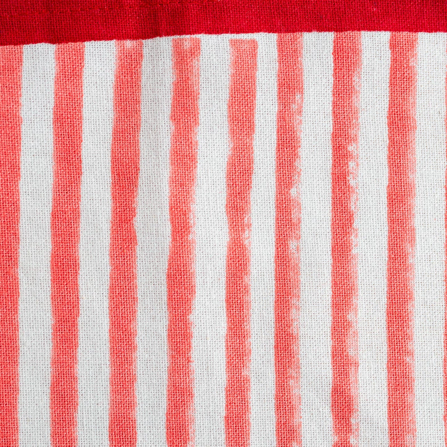 Constance & Denny - STRIPE CHERRY PINK tea towel
