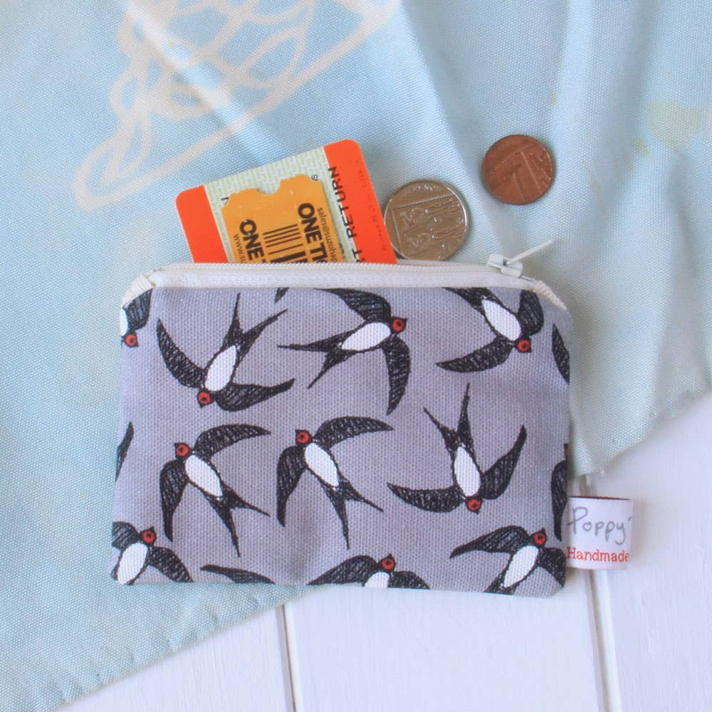 Small Swallows Purse - Poppy Treffry
