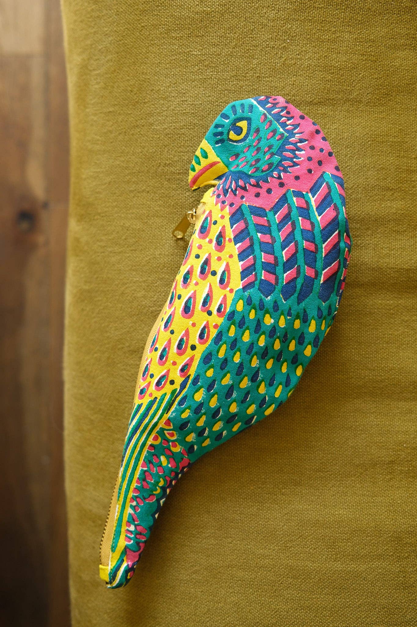 Parrot Fabric Case - by East End Press