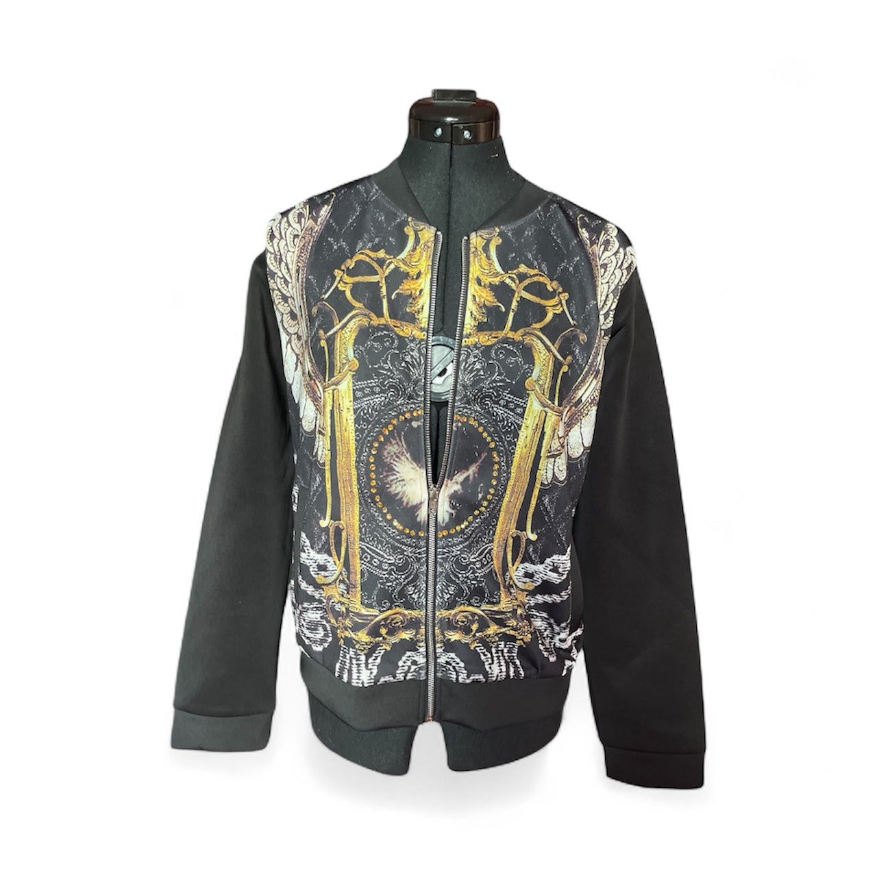 Diane Goldie Ganesh Bomber Jacket (Upcycled)