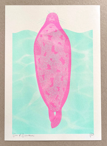 Seal of Disapproval - A3 Size Print - by Strangford