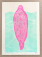 Seal of Disapproval - A3 Riso Print - by Strangford