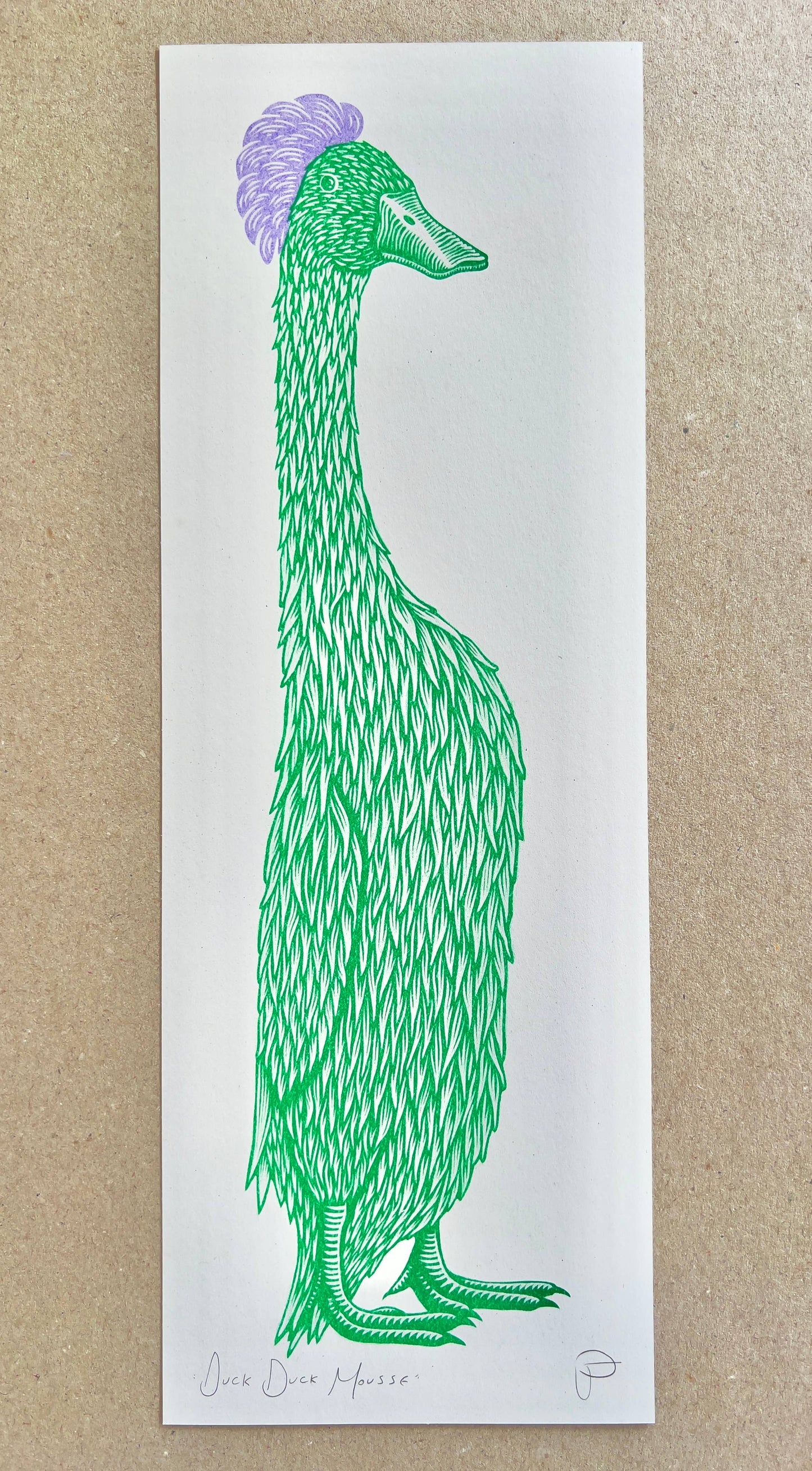 Duck Duck Mousse - Print - by Strangford