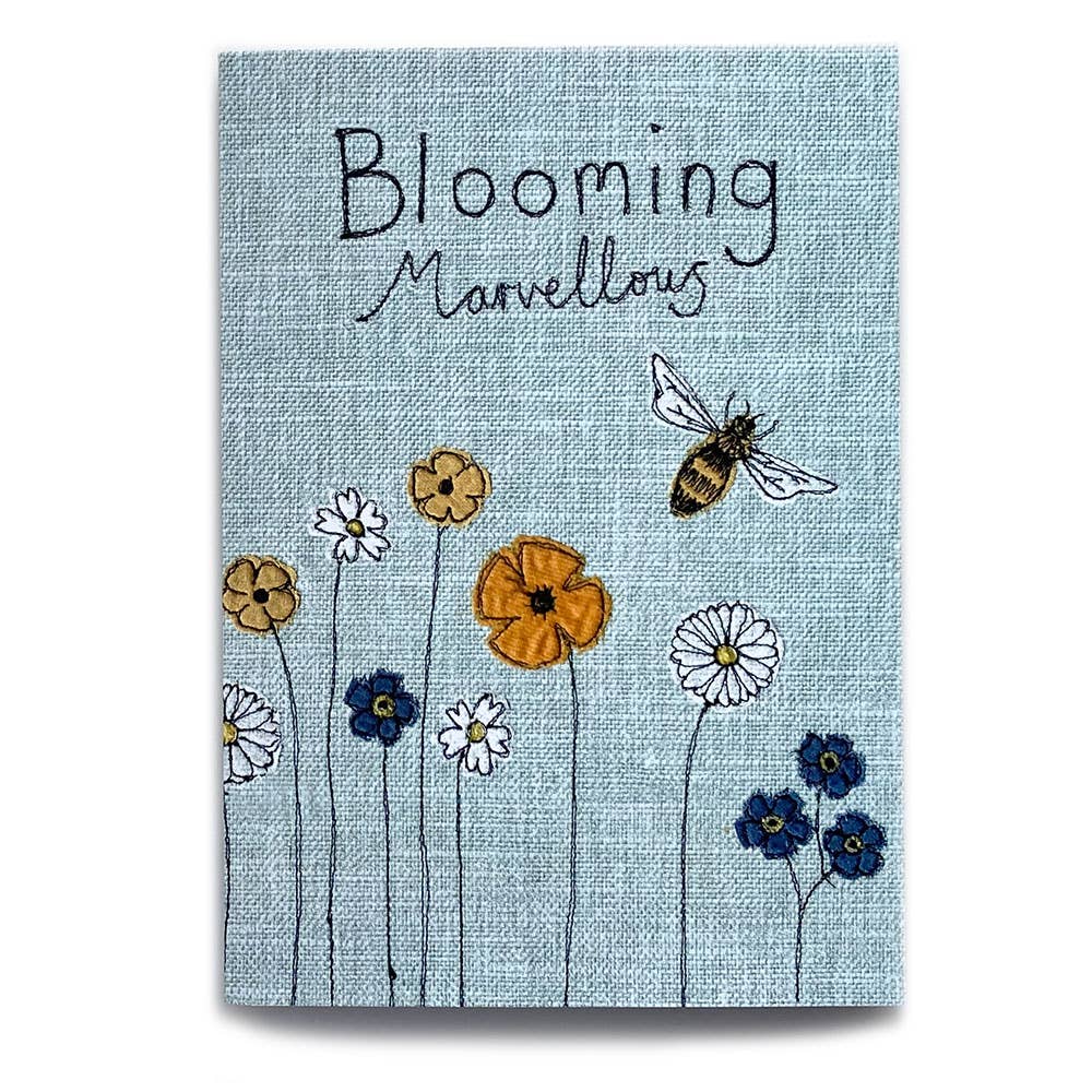 Blooming Marvellous A5 Notebook - by Poppy Treffry